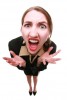 Frustrated Business Woman