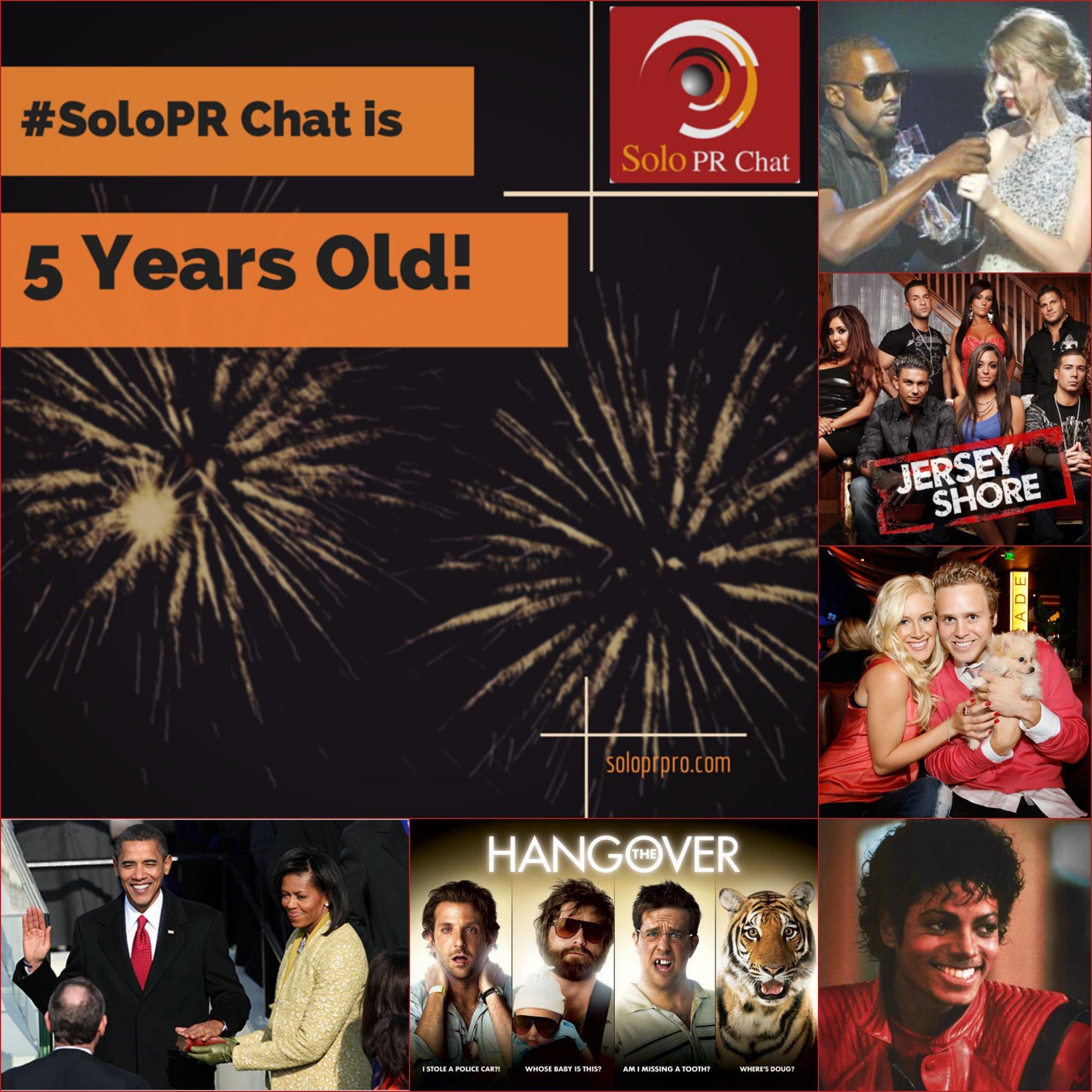 SoloPR Chat is 5 Years Old