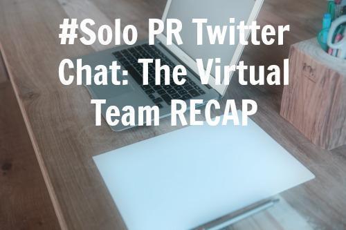 Chat Recap: The Virtual Team