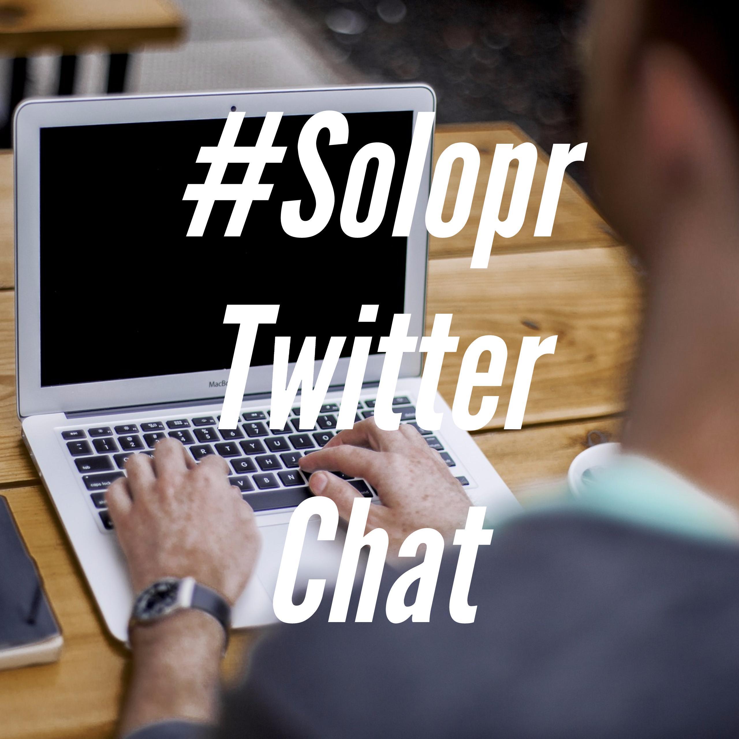 Solo PR Twitter Chat